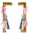 Golden Robot Frame Vinyl Car Decal Sticker – Waterproof & UV-Resistant 