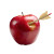Pierced Apple Vinyl Car Decal Sticker – Waterproof & UV-Resistant 