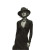 1930 Chicago Lady Vinyl Car Decal Sticker – Waterproof & UV-Resistant 