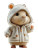 Cute Capybara Hoodie Vinyl Car Decal Sticker – Waterproof & UV-Resistant 