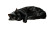 Sleeping Black Cat V7 Vinyl Car Decal Sticker – Waterproof & UV-Resistant 