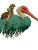 Girl Riding Bird Vinyl Car Decal Sticker – Waterproof & UV-Resistant 