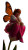 Thumbelina On Tulip Vinyl Car Decal Sticker – Waterproof & UV-Resistant 