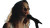 Singing Young Woman V2 Vinyl Car Decal Sticker – Waterproof & UV-Resistant 