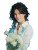 Gentle Smile Bouquet Vinyl Car Decal Sticker – Waterproof & UV-Resistant 