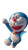 Giant Doraemon Selfie Vinyl Car Decal Sticker – Waterproof & UV-Resistant 