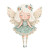 Cute Fairy Illustration V2 Vinyl Car Decal Sticker – Waterproof & UV-Resistant 