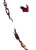 Demon Warrior Chain Vinyl Car Decal Sticker – Waterproof & UV-Resistant 