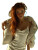 Ginger Girl Posing Vinyl Car Decal Sticker – Waterproof & UV-Resistant 