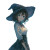 Starry Witch V2 Vinyl Car Decal Sticker – Waterproof & UV-Resistant 