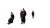 Academic Students Walking Vinyl Car Decal Sticker – Waterproof & UV-Resistant 