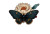 Inky Butterfly Tapestry Vinyl Car Decal Sticker – Waterproof & UV-Resistant 