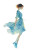 Glowing Levitating Woman Vinyl Car Decal Sticker – Waterproof & UV-Resistant 