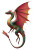 Vibrant Wyvern Art Vinyl Car Decal Sticker – Waterproof & UV-Resistant 