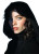 Enigmatic Veiled Woman Vinyl Car Decal Sticker – Waterproof & UV-Resistant 