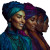 Radiant Women Ensemble Vinyl Car Decal Sticker – Waterproof & UV-Resistant 