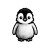 Cartoon Penguin Icon Vinyl Car Decal Sticker – Waterproof & UV-Resistant 