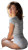 Casual Young Woman V3 Vinyl Car Decal Sticker – Waterproof & UV-Resistant 