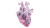 Robotic Heart Vinyl Car Decal Sticker – Waterproof & UV-Resistant 