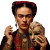 Frida Kahlo Mask Vinyl Car Decal Sticker – Waterproof & UV-Resistant 