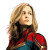 Captain Marvel V2 Vinyl Car Decal Sticker – Waterproof & UV-Resistant 
