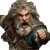 Raging Dwarf Barbarian Vinyl Car Decal Sticker – Waterproof & UV-Resistant 