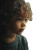 Contemplative Brazilian Child Vinyl Car Decal Sticker – Waterproof & UV-Resistant 