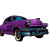 Classic Car Comic Vinyl Car Decal Sticker – Waterproof & UV-Resistant 