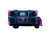 Neon Speaker Truck Vinyl Car Decal Sticker – Waterproof & UV-Resistant 