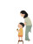 Mother Cooking Zongzi Vinyl Car Decal Sticker – Waterproof & UV-Resistant 