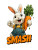 Gangster Rabbit Vinyl Car Decal Sticker – Waterproof & UV-Resistant 
