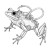 Clockwork Frog Vinyl Car Decal Sticker – Waterproof & UV-Resistant 