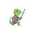 Lizard Warrior V3 Vinyl Car Decal Sticker – Waterproof & UV-Resistant 