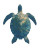 Sea Turtle Mosaic Vinyl Car Decal Sticker – Waterproof & UV-Resistant 