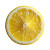 Juicy Lemon Slice Vinyl Car Decal Sticker – Waterproof & UV-Resistant 