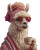 Fashionable Llama Vinyl Car Decal Sticker – Waterproof & UV-Resistant 