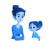 Mom And Child V2 Vinyl Car Decal Sticker – Waterproof & UV-Resistant 