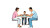 Vercetti Family Dinner Vinyl Car Decal Sticker – Waterproof & UV-Resistant 