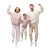 Happy Russian Family Vinyl Car Decal Sticker – Waterproof & UV-Resistant 