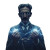 Electric Tesla Portrait Vinyl Car Decal Sticker – Waterproof & UV-Resistant 