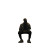 Man On Throne V2 Vinyl Car Decal Sticker – Waterproof & UV-Resistant 