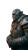 Towering Ogre Warrior Vinyl Car Decal Sticker – Waterproof & UV-Resistant 