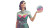 Futuristic Bodysuit Vinyl Car Decal Sticker – Waterproof & UV-Resistant 