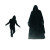 Grim Reaper'S Chase Vinyl Car Decal Sticker – Waterproof & UV-Resistant 