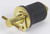 Reliable 1 Inch Brass Boat Drain Plug | Turn-Tite Bailer, Flanged Design, Corrosion Resistant