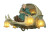 Hobbit On Carriage Vinyl Car Decal Sticker – Waterproof & UV-Resistant 