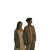 Young Couple At Dusk Vinyl Car Decal Sticker – Waterproof & UV-Resistant 