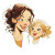 Mother And Child V98 Vinyl Car Decal Sticker – Waterproof & UV-Resistant 