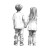 Children Holding Hands V3 Vinyl Car Decal Sticker – Waterproof & UV-Resistant 