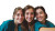 Cheerful Coffee Shop Selfie Vinyl Car Decal Sticker – Waterproof & UV-Resistant 